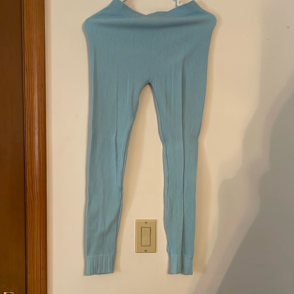 Zara seamless ribbed leggings
